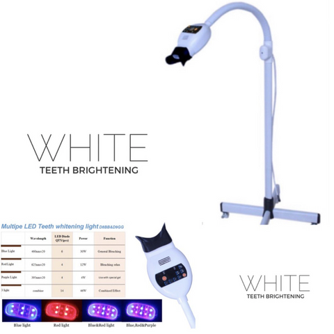 WHITE Teeth Brightening Stand-Up LED Light